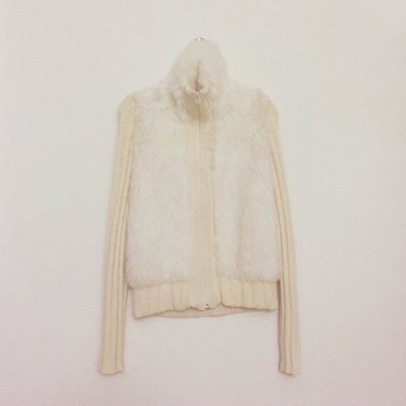 {Zara} Faux-fur jacket. - Picture 3 of 5